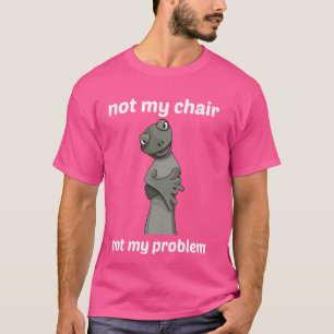 Camiseta Não é minha cadeira, não é problema meu!