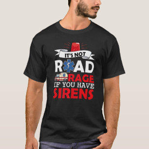 Camiseta Não é o médico da estrada carregando o Med Sch