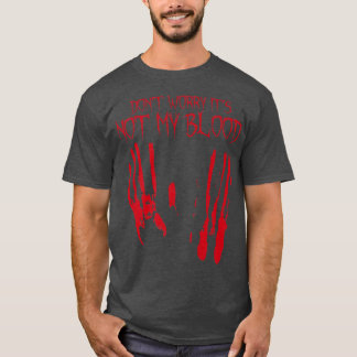 Camiseta Não É O Meu Halloween Sangrento, Último Minu