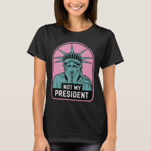 Camiseta Não É O Meu Presidente Impedidor Que Resistiu Ao A
