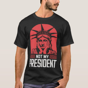 Camiseta Não É O Meu Presidente Impedidor Que Resistiu Ao A