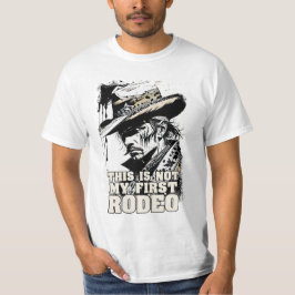 Camiseta Não é o meu primeiro RODEO a arruinar a VIntage Wi