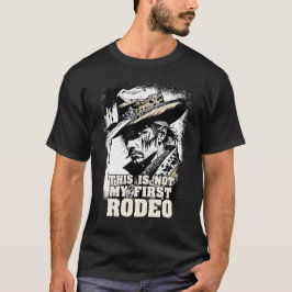 Camiseta Não é o meu primeiro RODEO a arruinar a VIntage Wi