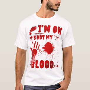 Camiseta Não é o meu sangue