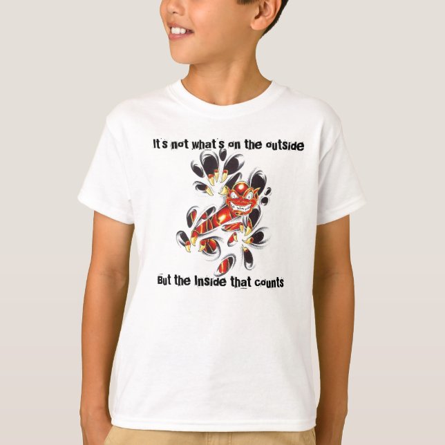 Camiseta não é o que está na parte externa (Frente)