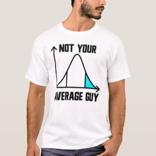 Camiseta Não é o seu cara médio APSTATS Estatísticas AP mas