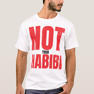 Camiseta Não é o seu Habibi