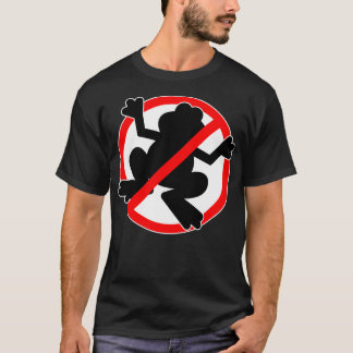 Camiseta não é permitido proibir sapos fofinhos