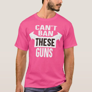 Camiseta Não É Possível Banir O Músculo De Controle De Arma