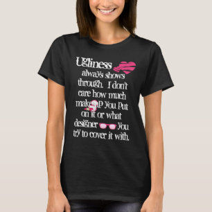 Camiseta Não é possível Cobrir Ugly-T-Shirt
