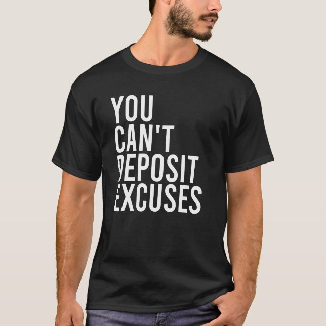 Camiseta Não É Possível Depositar As Especialidades Motivac (Frente)
