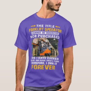 Camiseta Não É Possível Herdar O Operador De Elo De Form