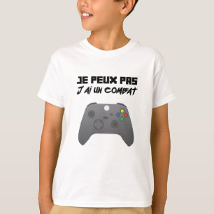 Camiseta Não É Possível Joystick Combate Videos games Xbox