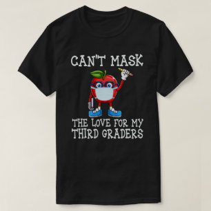Camiseta Não é possível mascarar o amor pelo meu profess