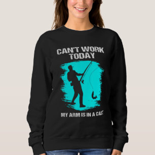 Camiseta Não É Possível Pescar Hoje Meu Braço Está Em Um La