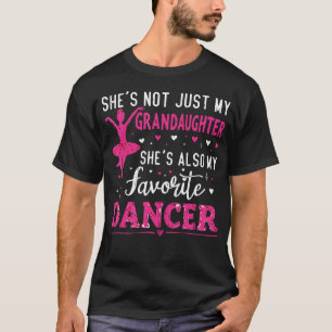 Camiseta Não é só minha neta, ela é minha dançarina favorit