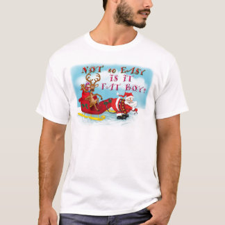 Camiseta Não é tão fácil, garoto gordo