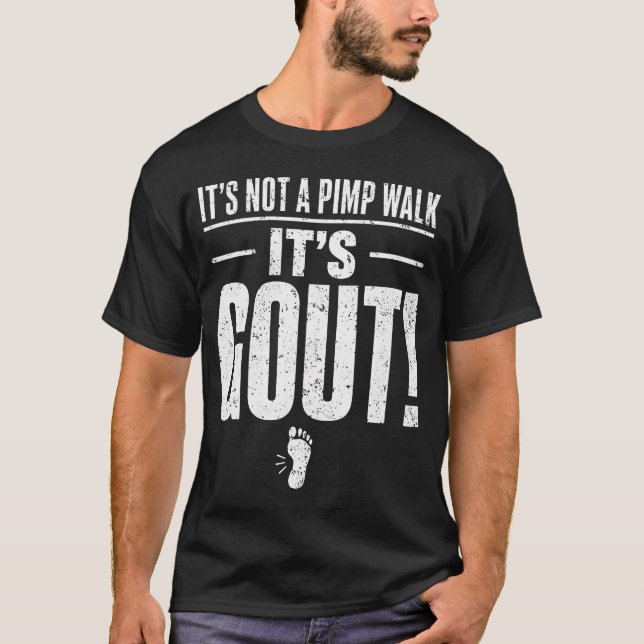 Camiseta Não É Um Andar De Cafetão É (Frente)