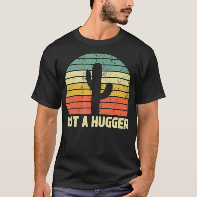Camiseta Não É Um Engraçado Cactus Sarcastic Introduvert Gi (Frente)