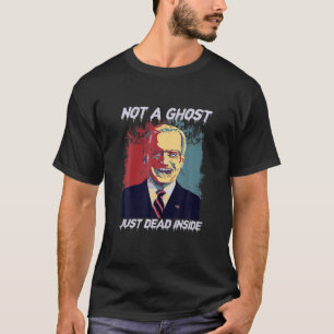 Camiseta Não É Um Fantasma, Apenas Morto Dentro Biden Zombi