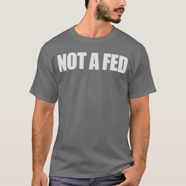 Camiseta Não é um Fed retro (Frente)