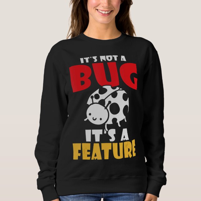 Camiseta Não é um inseto é um programador de recursos (Frente)