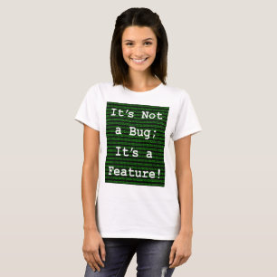 Camiseta Não é um Inseto, é um recurso!
