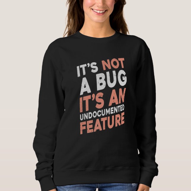 Camiseta Não é um Inseto É um software de recursos não docu (Frente)