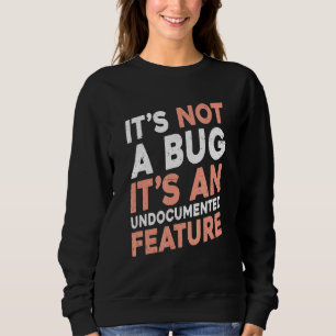 Camiseta Não é um Inseto É um software de recursos não docu