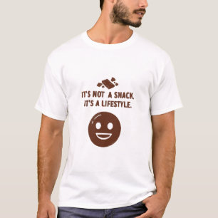 Camiseta Não é um Lanche. É um Estilo de Vida