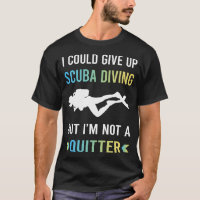 Não É Um Mergulhador De Scuba Desistente