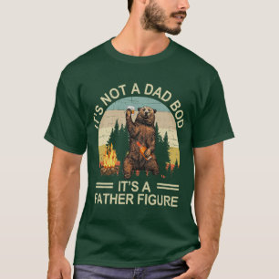 Camiseta Não É Um Pai De Seu Pai Figura Burbon Bear D