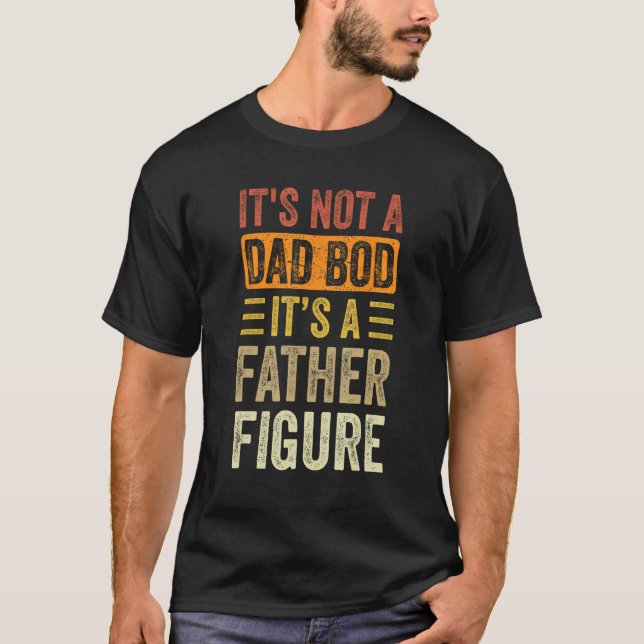 Camiseta Não é um Pai é um pai figura pais (Frente)