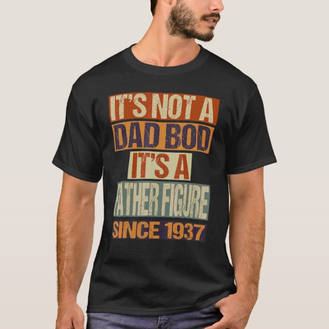Camiseta Não é um pai Pai desde 1937 Fathe (Frente)