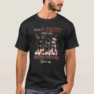 Camiseta Não É Um Partido Até Que Um Pouco Miniatura Schnau