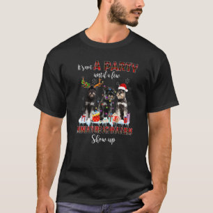 Camiseta Não É Um Partido Até Que Um Pouco Miniatura Schnau