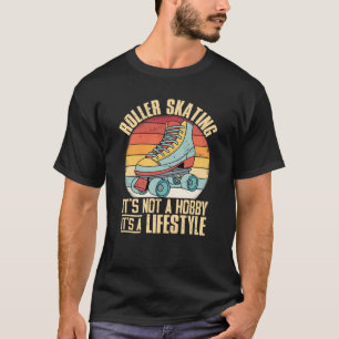 Camiseta Não é um patinador de passatempo