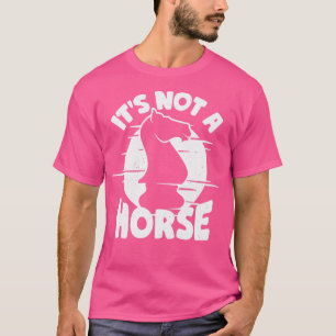 Camiseta Não É Um Presente De Jogador De Xadrez Para Cavalo