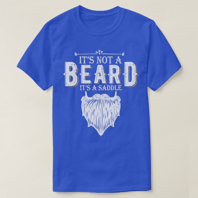 Camiseta Não é um presente engraçado da Beard com uma ilust (Frente do Design)