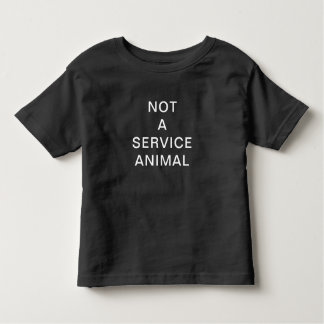 Camiseta NÃO É UM SERVIÇO "T-Shirt" ANIMAL