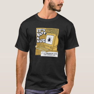 Camiseta Não é um software de codificador de recursos não d