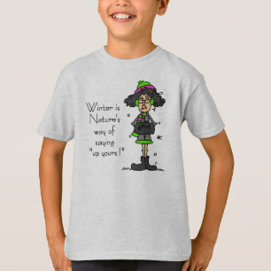 Camiseta Não é um ventilador do inverno