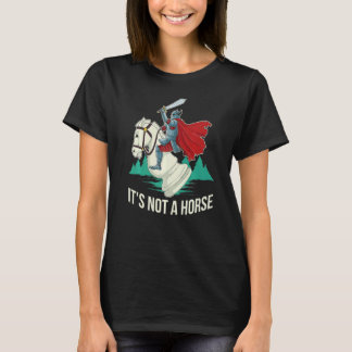 Camiseta Não É Um Xadrez De Cavalo