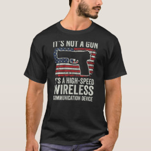 Camiseta Não é uma arma, é um dispositivo de Comunicação se