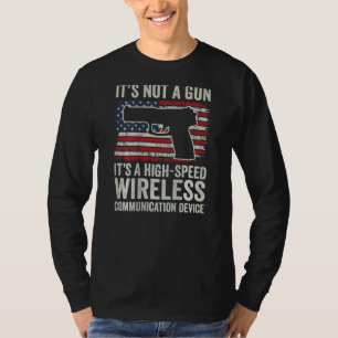 Camiseta Não É Uma Arma É Um Dispositivo De Comunicação Sem