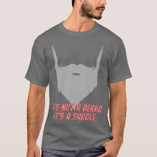 Camiseta Não É Uma Barba É Um Diversão De Saddam Alt Design