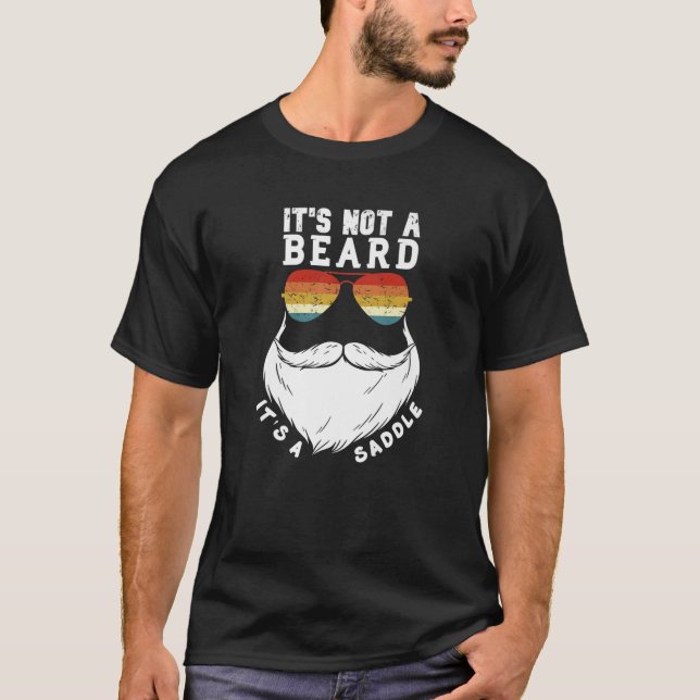 Camiseta Não é uma barba, é uma barba engraçada (Frente)