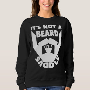 Camiseta Não é uma barba é uma sela
