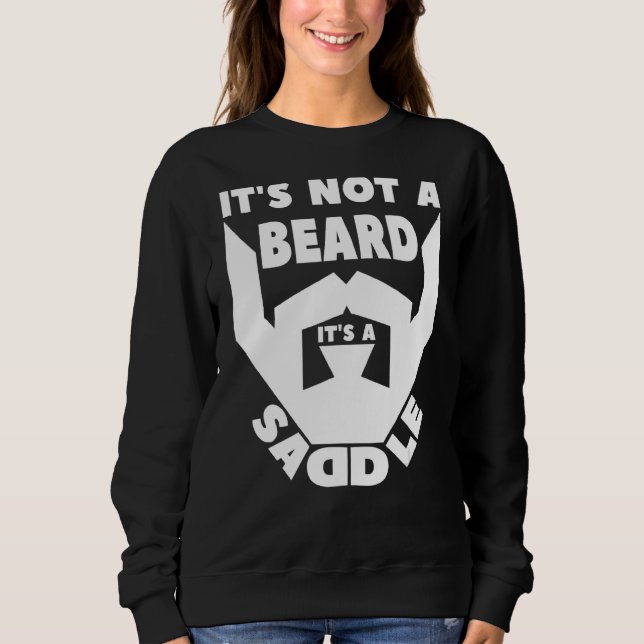 Camiseta Não é uma barba é uma sela (Frente)