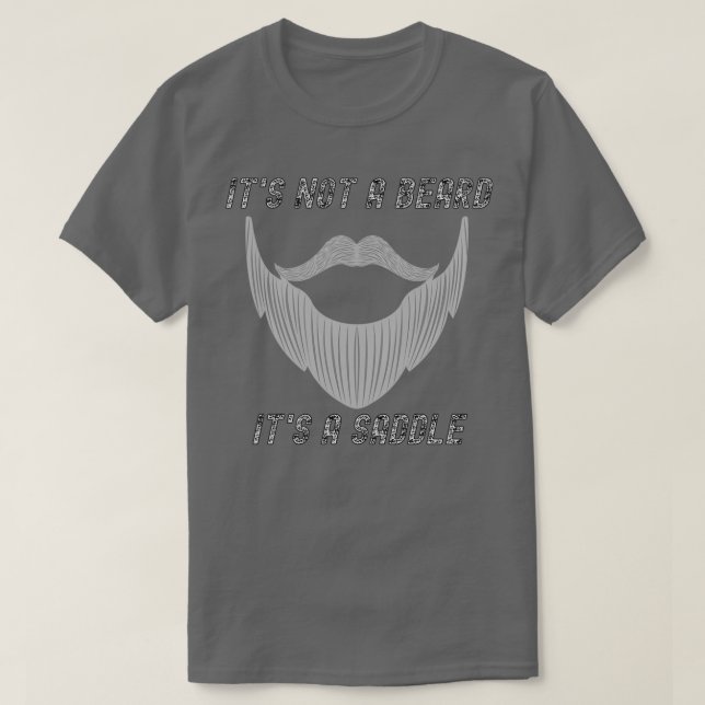 Camiseta Não É Uma Barba É Uma Vara Entrando Na Design (Frente do Design)